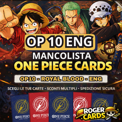 One piece tcg op10 - one,