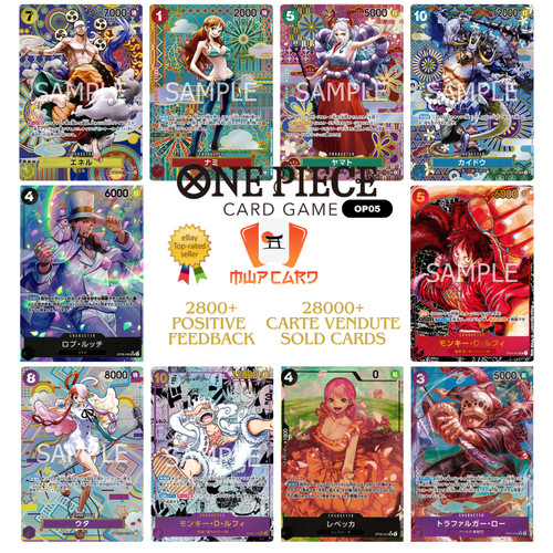 One piece card - list, a