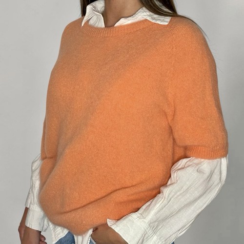 Damen orange baby suri alpaka - baby,
