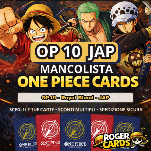 One piece tcg op10 jap - tcg,