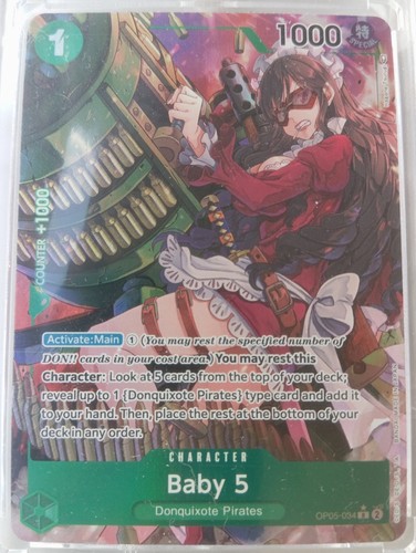 One piece card - piece, baby
